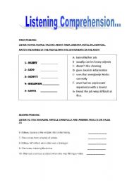 listening skills worksheet for adults