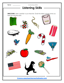 listening skills worksheet for adults