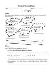 English worksheets: Literature worksheet