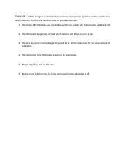 litotes.docx - Exercise 1: Write 5 original statements that use ...
