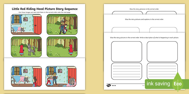 little red riding hood worksheet