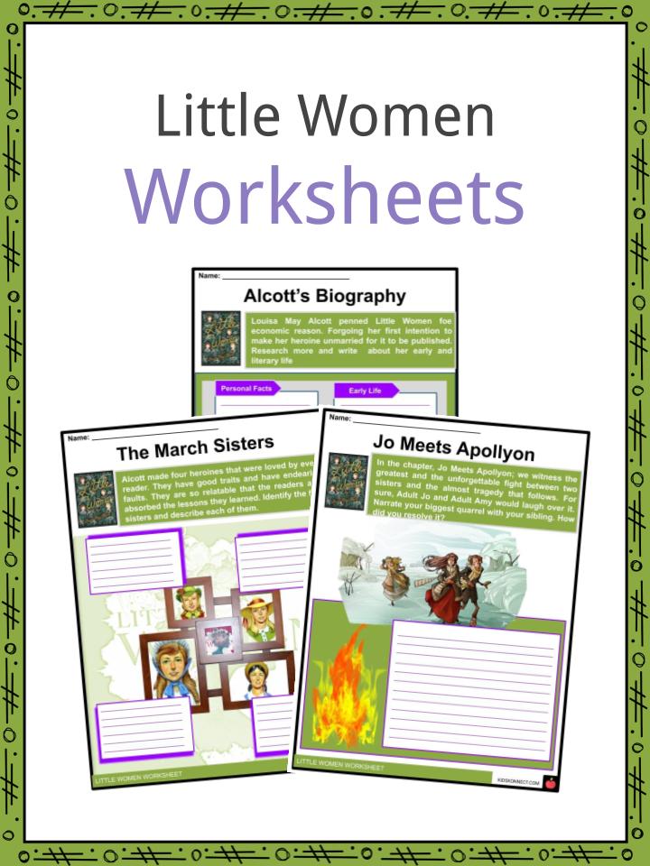 little women printable worksheet