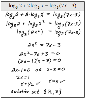 logarithmic equations worksheet answers