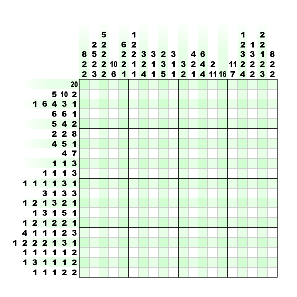 logic art puzzles online printable
