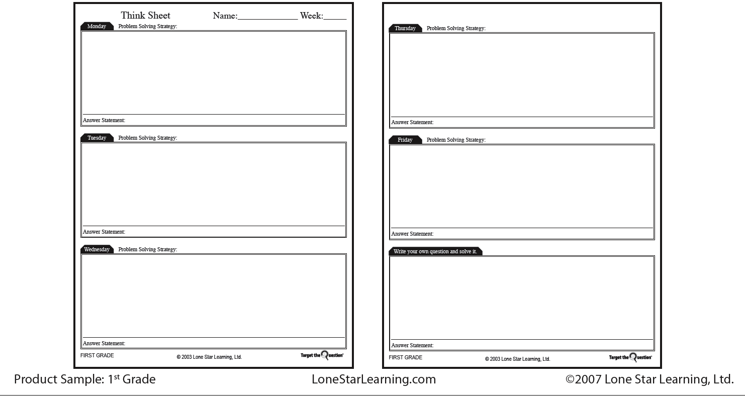 A Learning Journey: Schoolhouse Review: Target the Question by ...