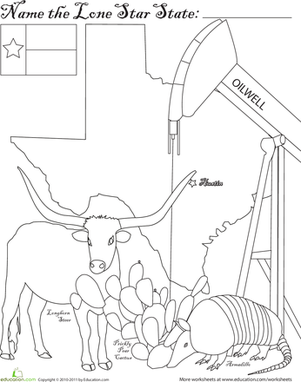 Lone Star State | Worksheet 