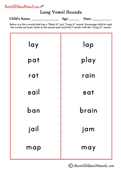 18 Worksheets Vowel Sounds - Free PDF at worksheeto.com