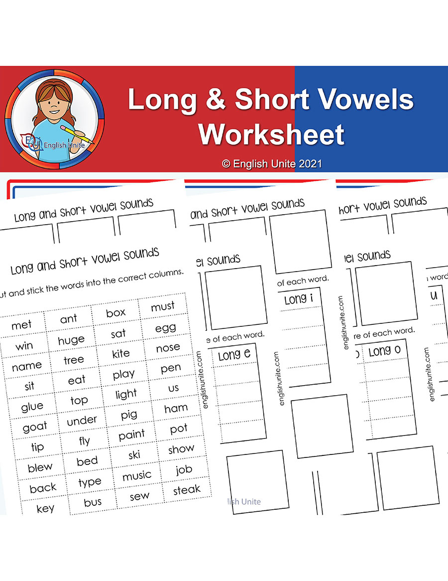 English Unite - Long and Short Vowel Worksheet