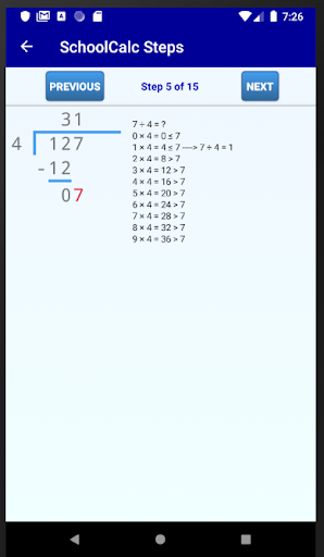 Long Division Calculator for Android - Download | Bazaar
