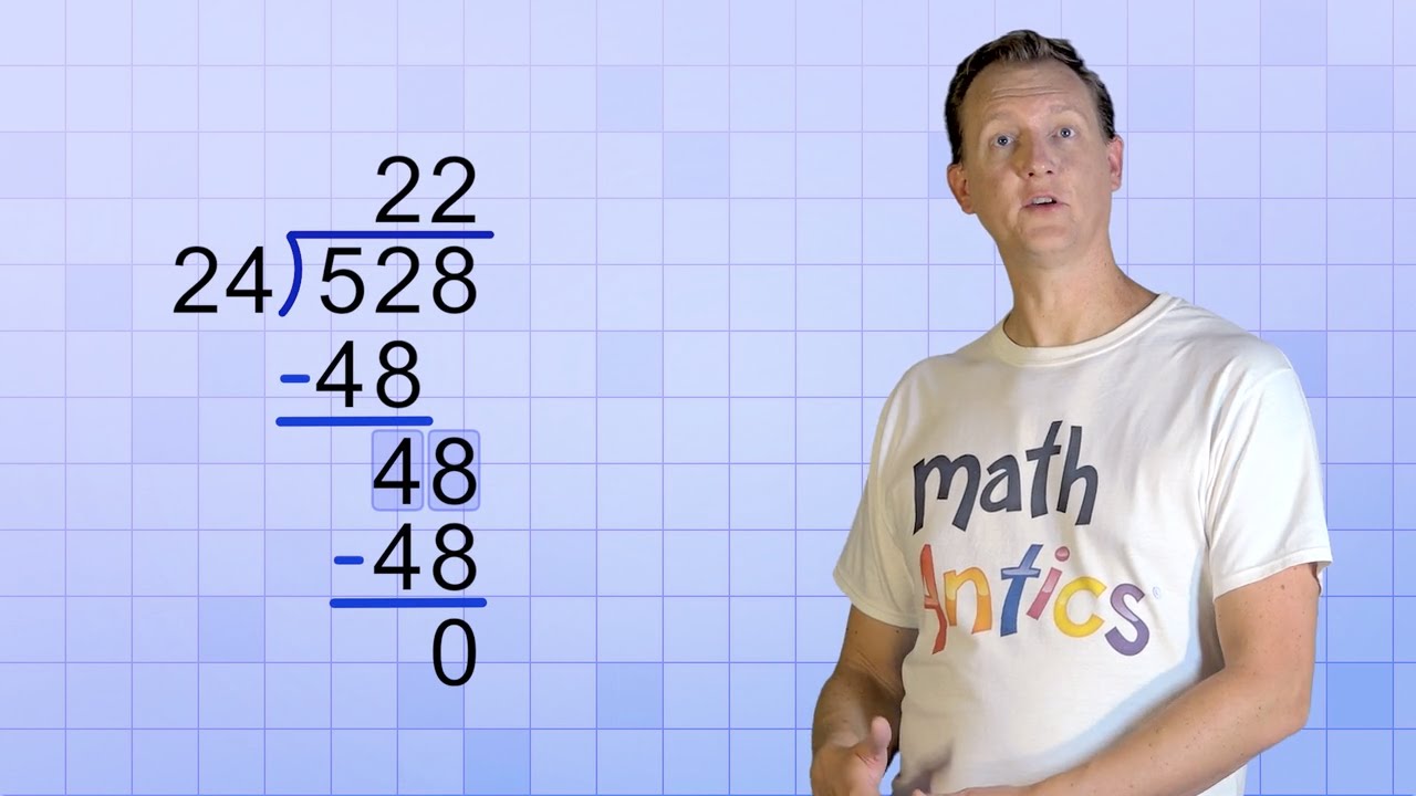 long division with 2 digit divisors worksheet