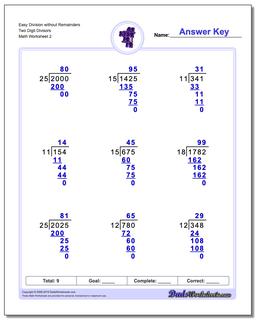 long division with decimals worksheet