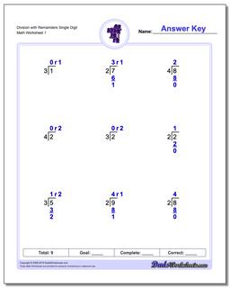 long division worksheet 4th grade