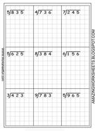 Long Division - 3 Digits By One-Digit - Without Remainders - 20