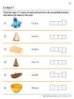 Long O Worksheets