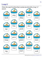 Long E Worksheets