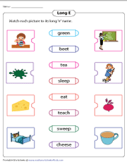 Long E Worksheets
