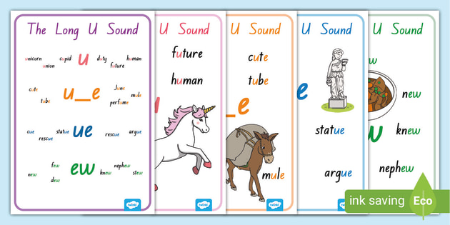 Long Vowel U Words Display Posters | Twinkl (Lehrer gemacht)
