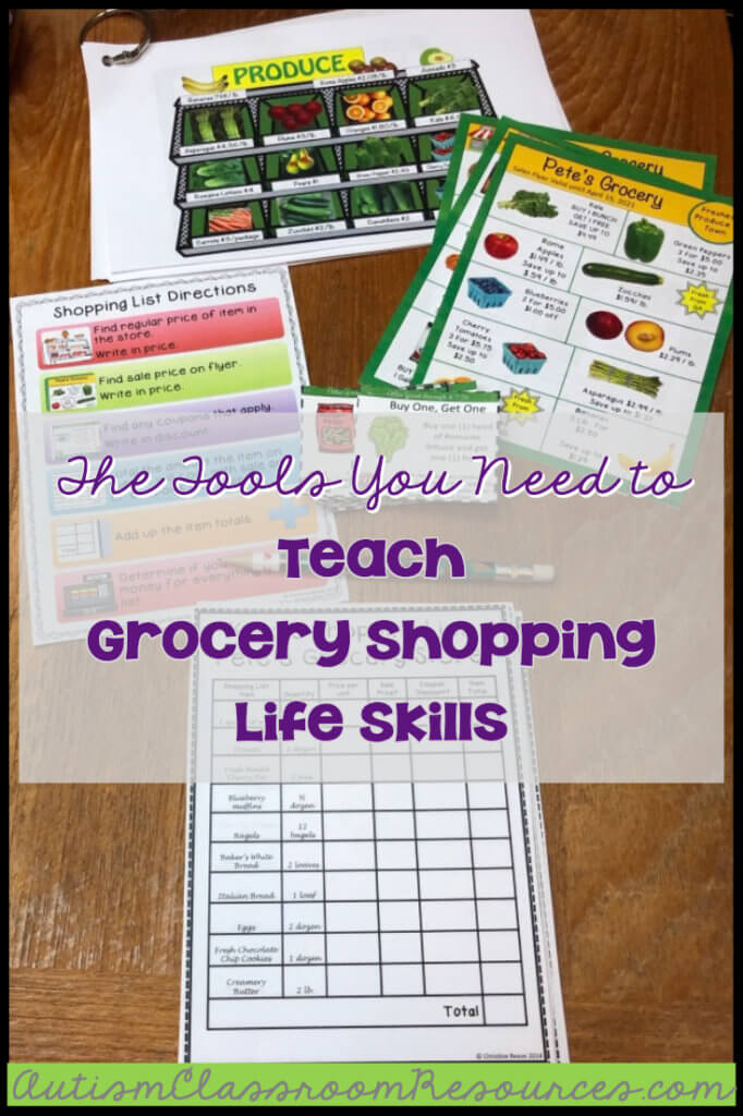 looking for life skills activities for special needs
