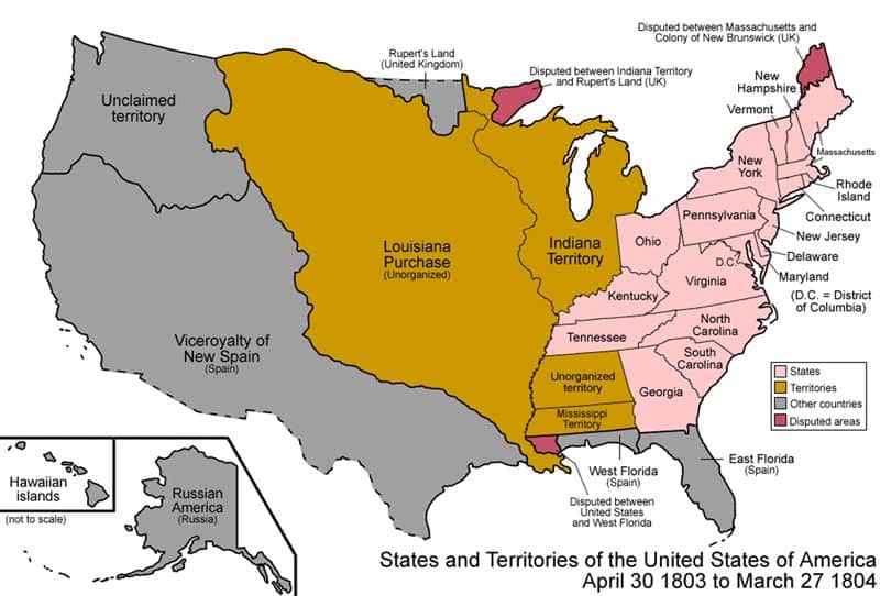 Louisiana Purchase | Negotiations, Boundary, Impact | History ...