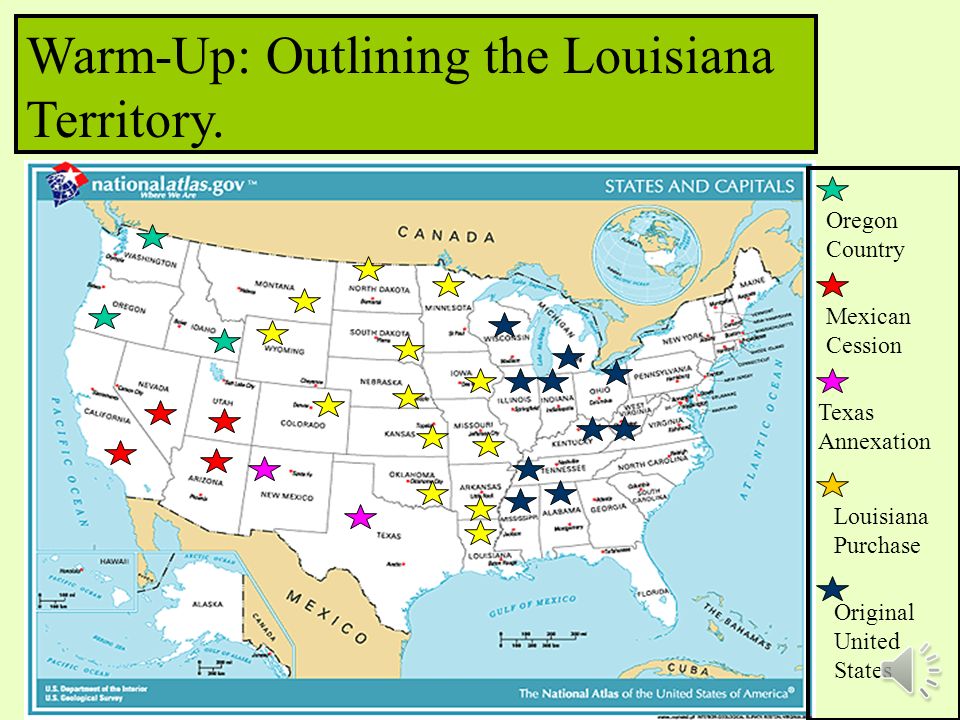 louisiana purchase map worksheet answers
