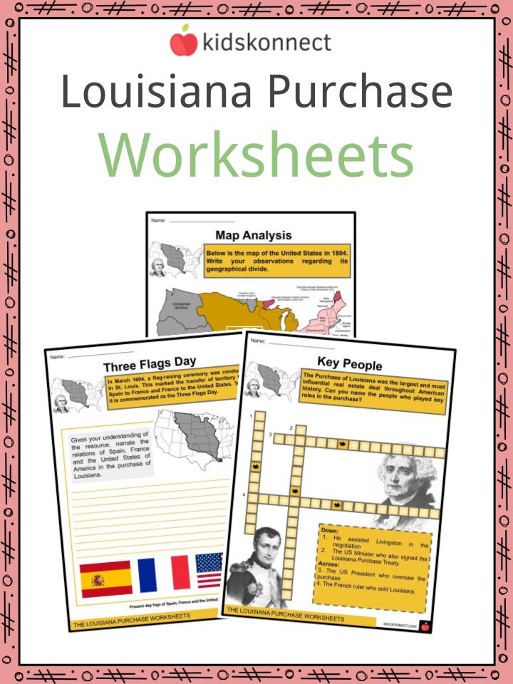 louisiana purchase worksheet answers