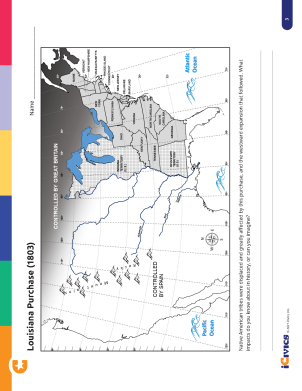 louisiana purchase worksheet middle school