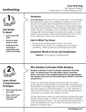TeachingBooks | Love That Dog