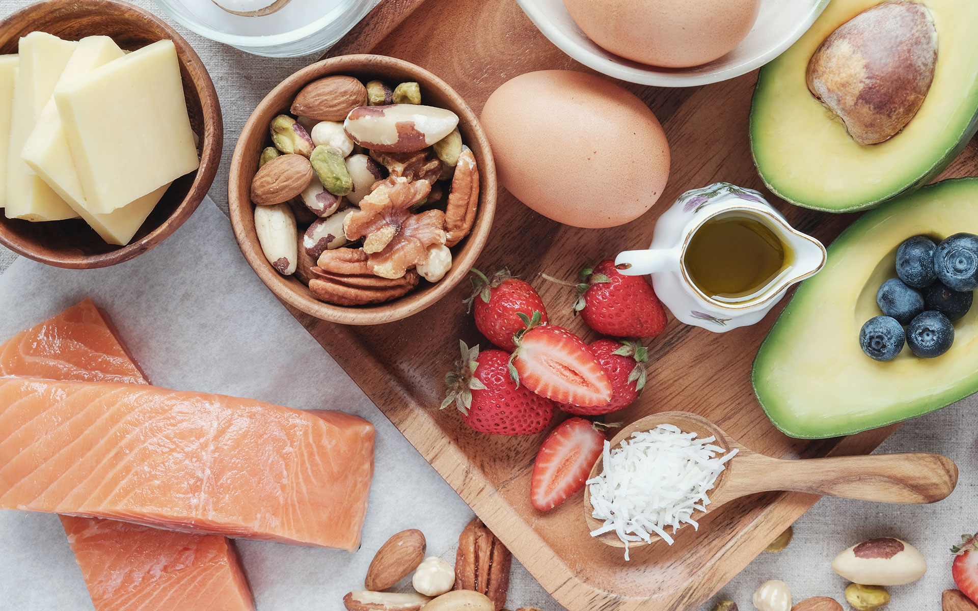 low carb high fat food list printable