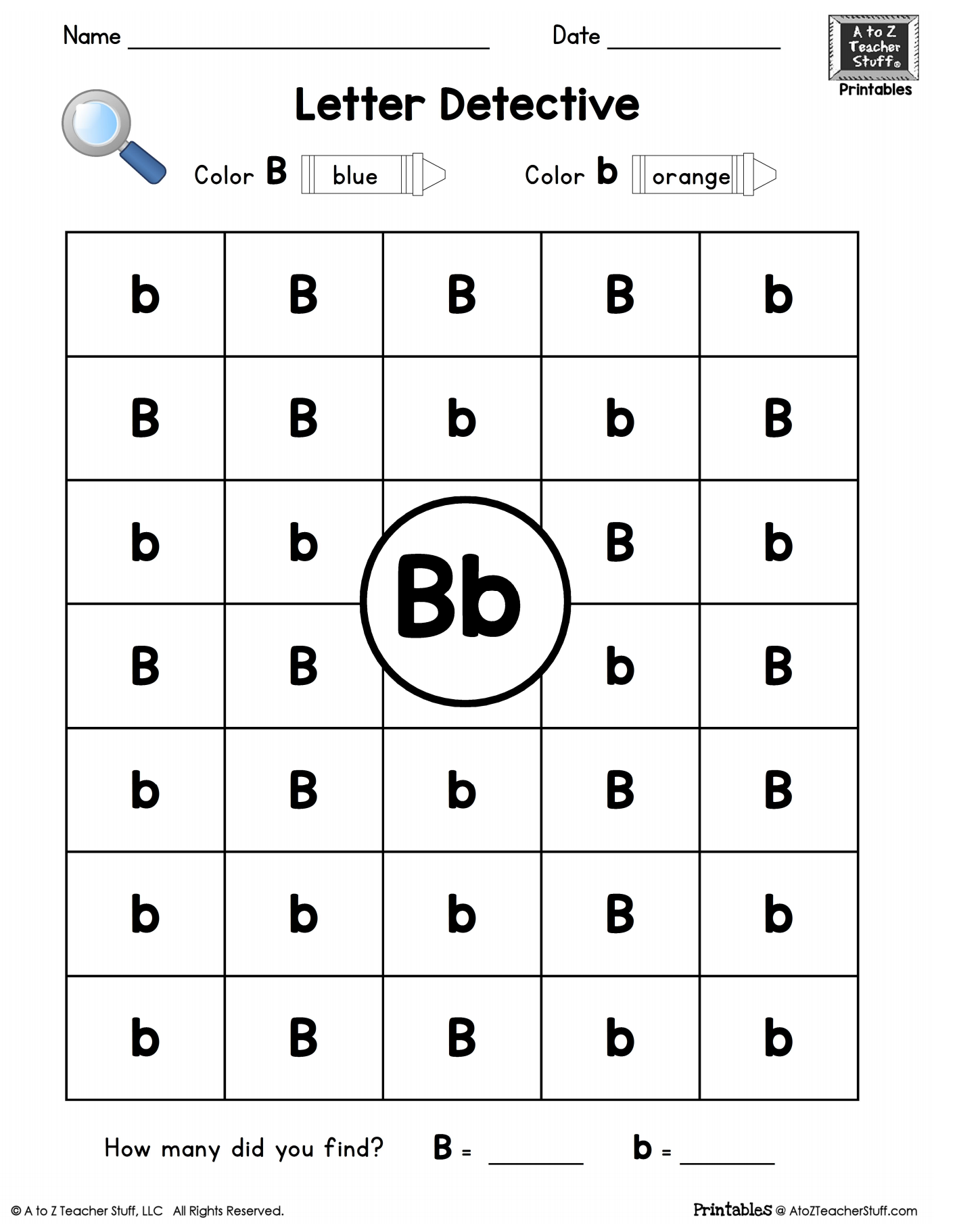 Letter B Worksheets - Letter B Worksheets For Preschoolers ...