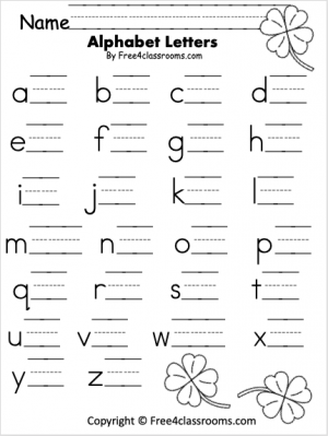 Lowercase Letters Worksheets - 15 Worksheets Library