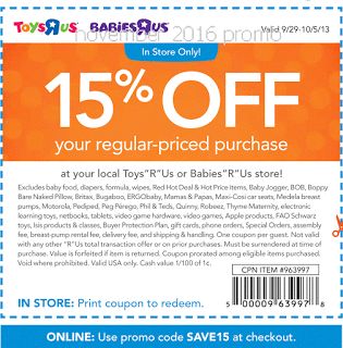 Babies R Us Coupons