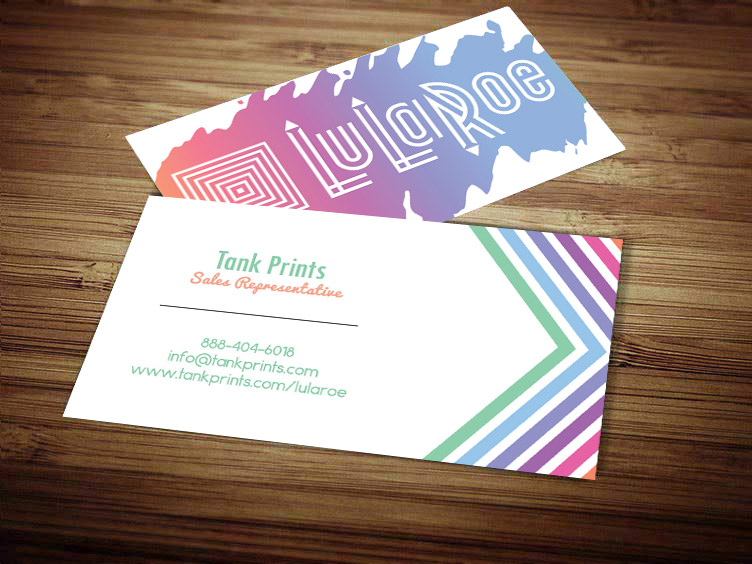 LuLaRoe Business Cards - FREE SHIPPING - Tank Prints