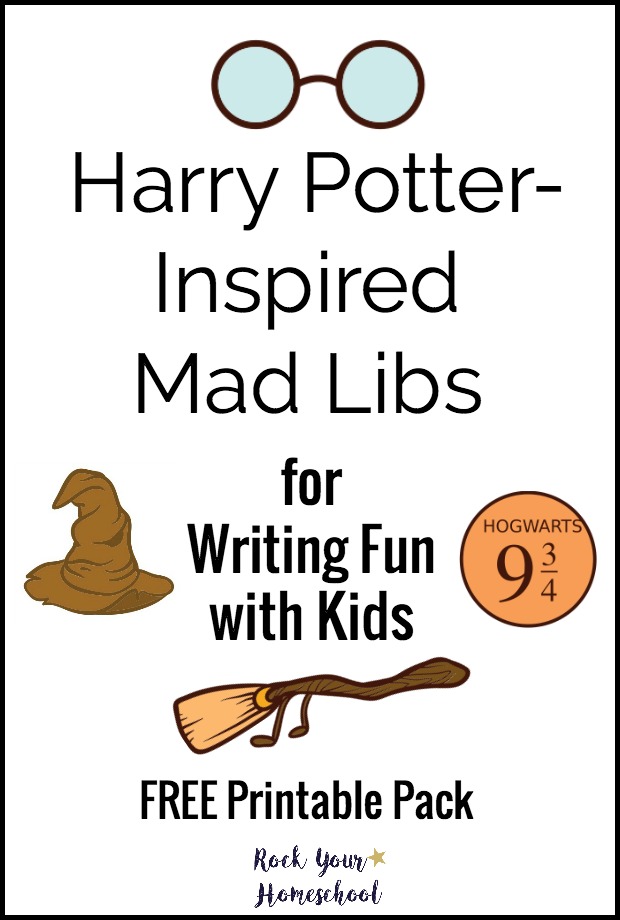 Free Harry Potter Inspired Mad Libs - Thrifty Homeschoolers