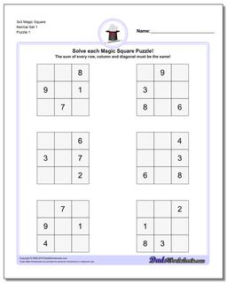 Magic Square Puzzles