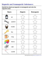 magnets and magnetism worksheet