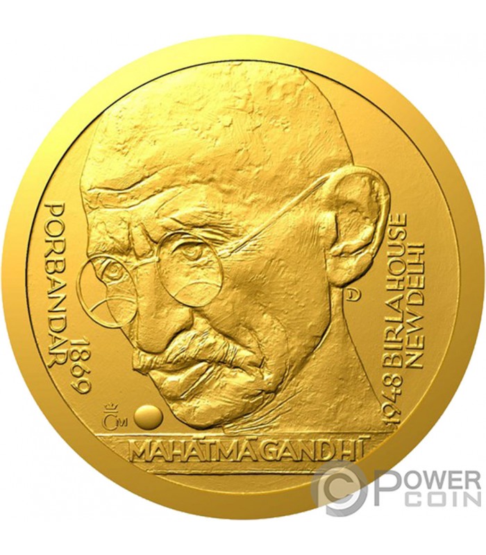 MAHATMA GANDHI Cult of Personality Gold Medaille 2023