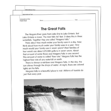 Finding the Main Idea Grade 2 Collection | Printable ...