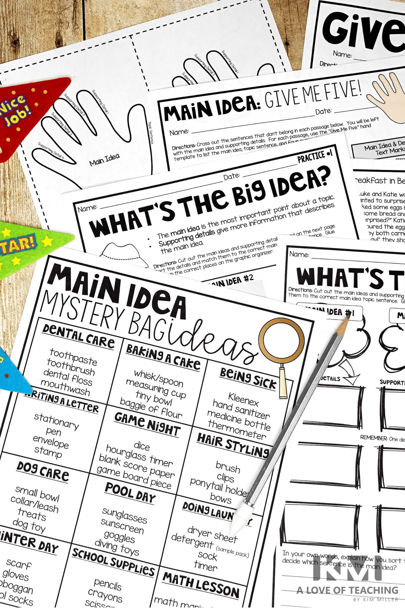 5 Fail-Proof Ways to Teach Main Idea - A Love of Teaching | Kim Miller