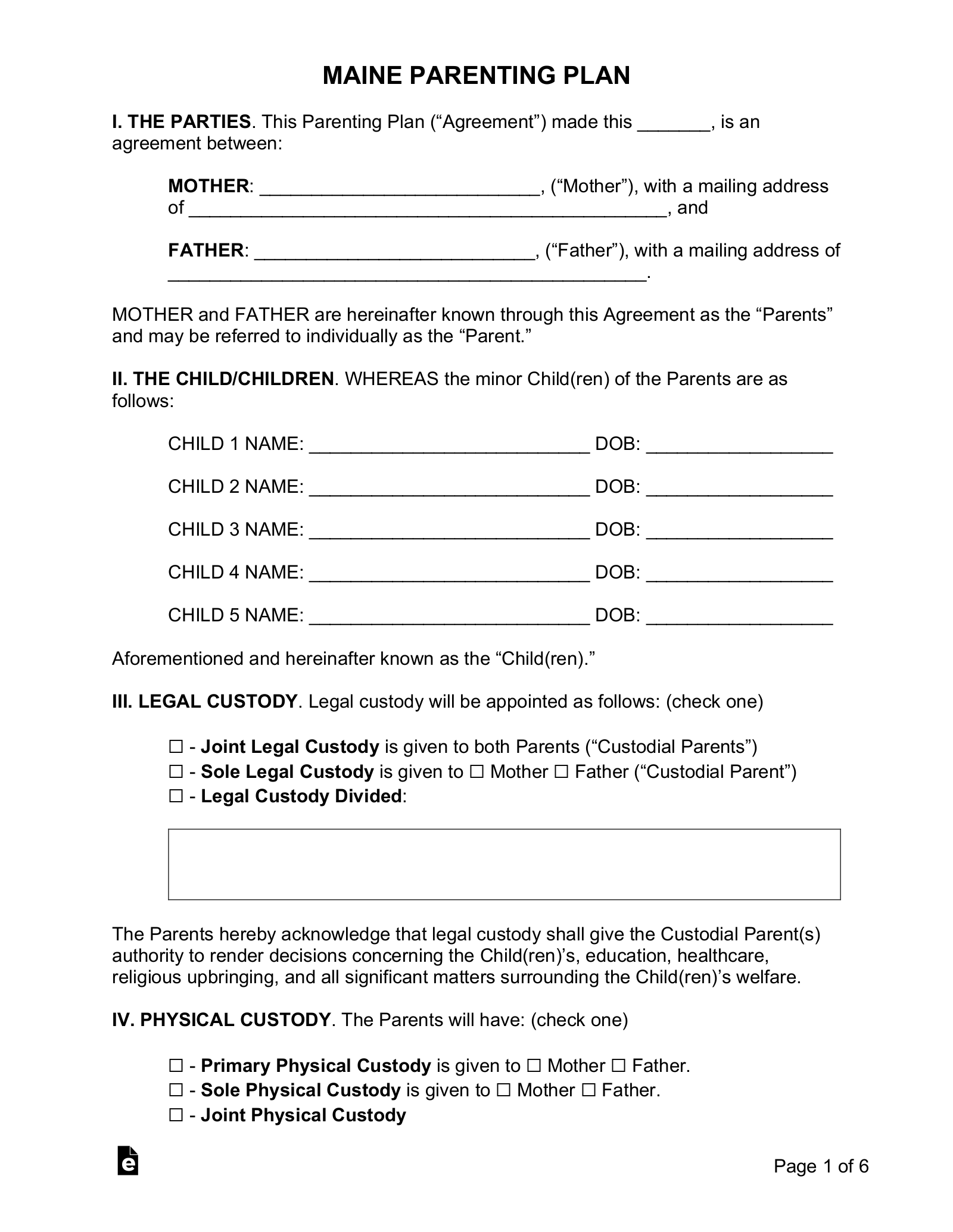 maine child support worksheet