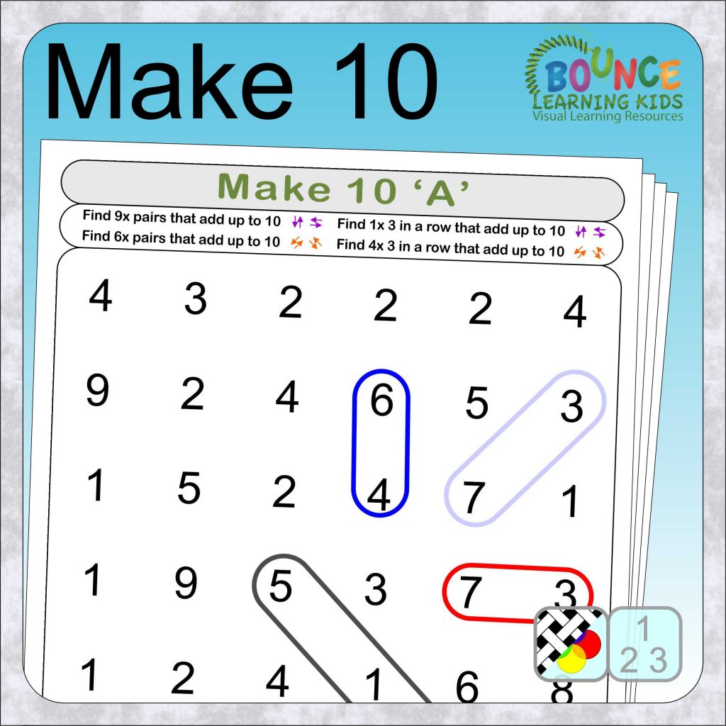 14 innovative Make ten worksheets for download - Worksheets Library