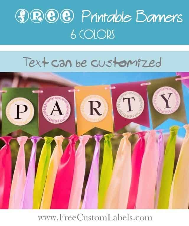 make a printable banner online free