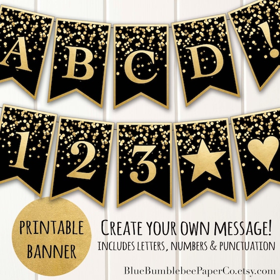 make a printable banner online free