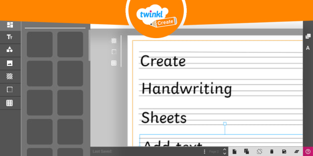 make my own cursive tracing sheets
