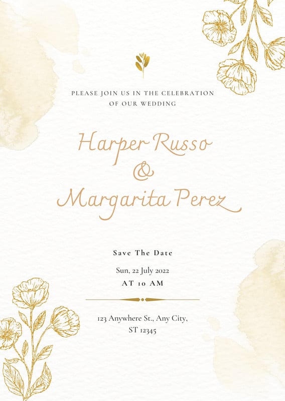 Free and printable custom invitation templates 