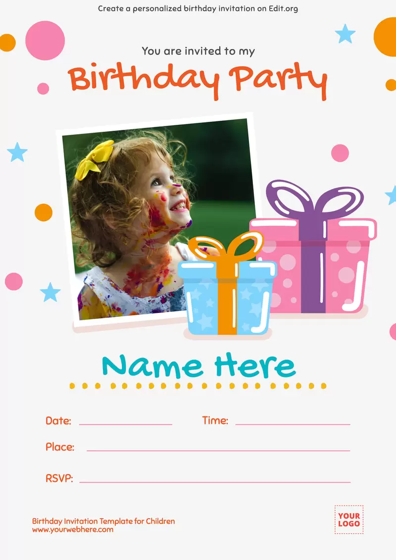 editable-birthday-invitation-templates-worksheets-library for Create Invites Online Free Printable Editable Birthday Invitation Templates - Worksheets Library for Create Invites Online Free Printable