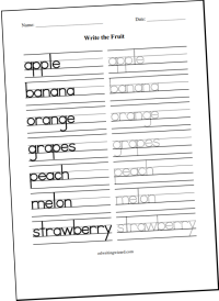 Make Handwriting Worksheets - ESL Writing Wizard