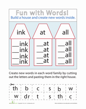 Make Words | Worksheet 