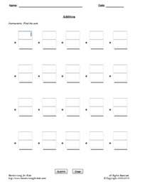 Handwriting for Kids - Mathematics - Addition - Customized ...