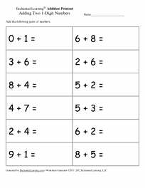 make your own addition worksheet