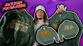 HOW TO DESIGN YOUR OWN CLOTHING BRAND AND MERCH !!!
